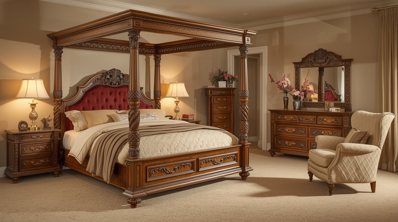 Handcrafted bedroom furniture set by Quungrbrexex